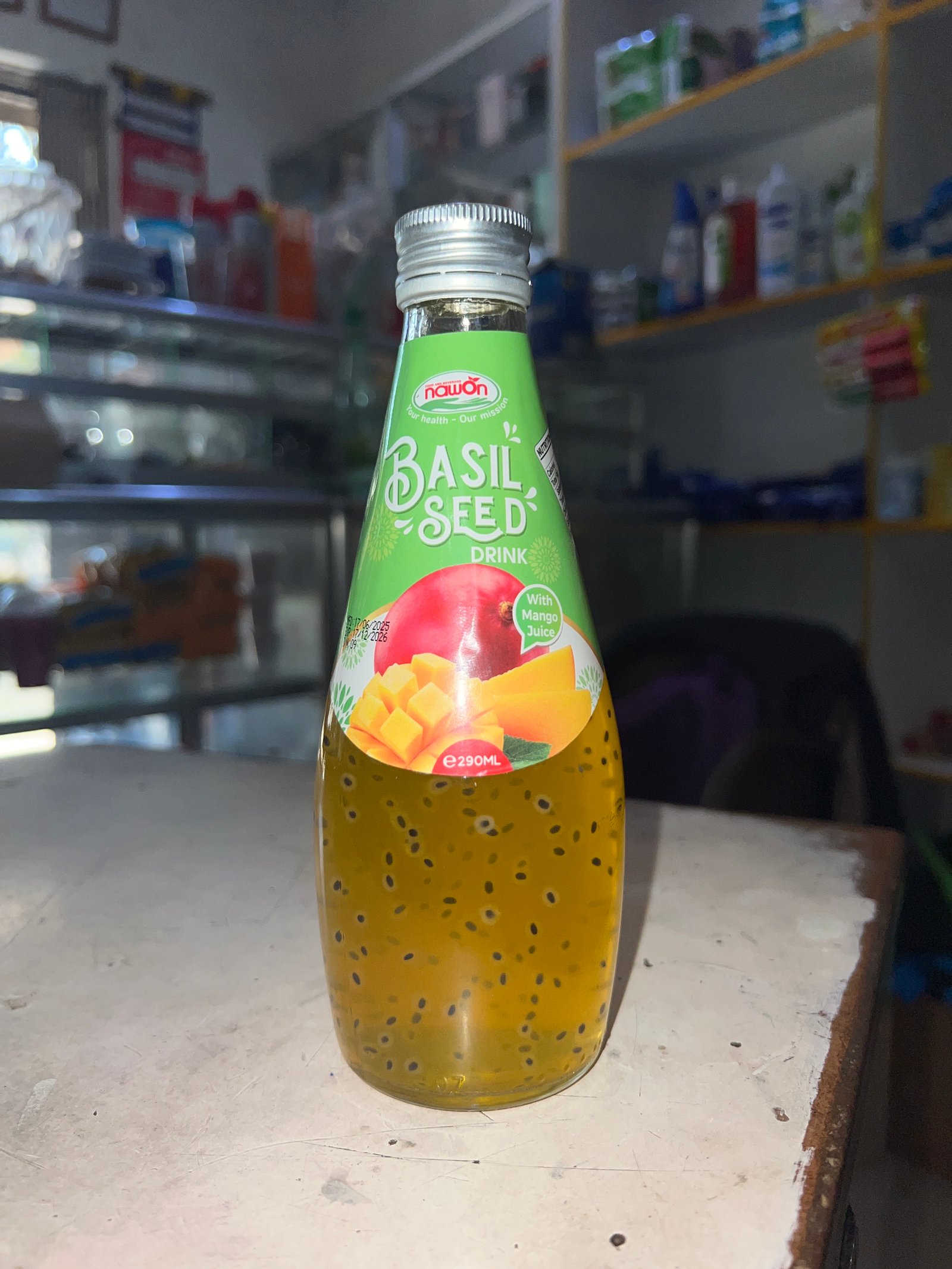 Juice Basil seed mango flavored 290 ml